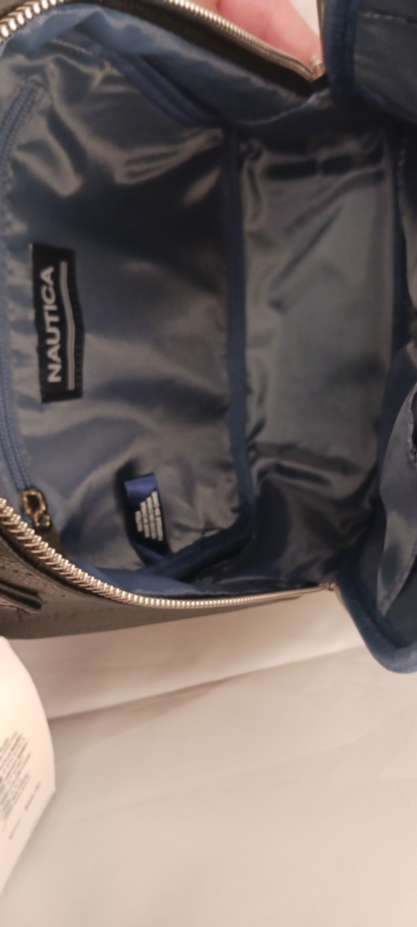 New Nautica black backpack